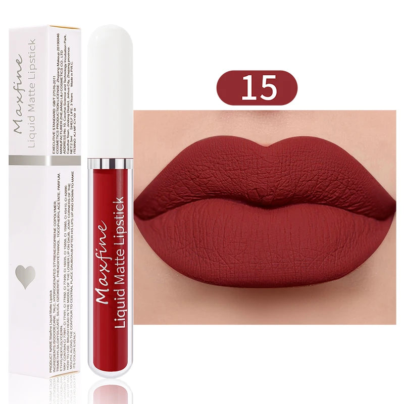 Sexy Velvet Matte Lipstick - Smooth Long Lasting Lip Color