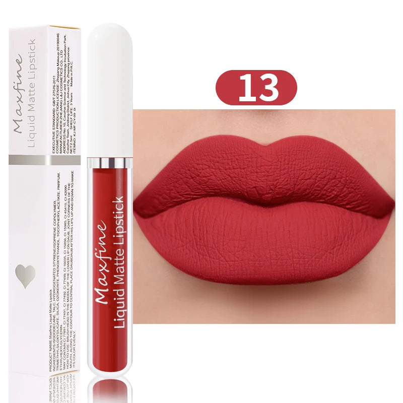 Sexy Velvet Matte Lipstick - Smooth Long Lasting Lip Color