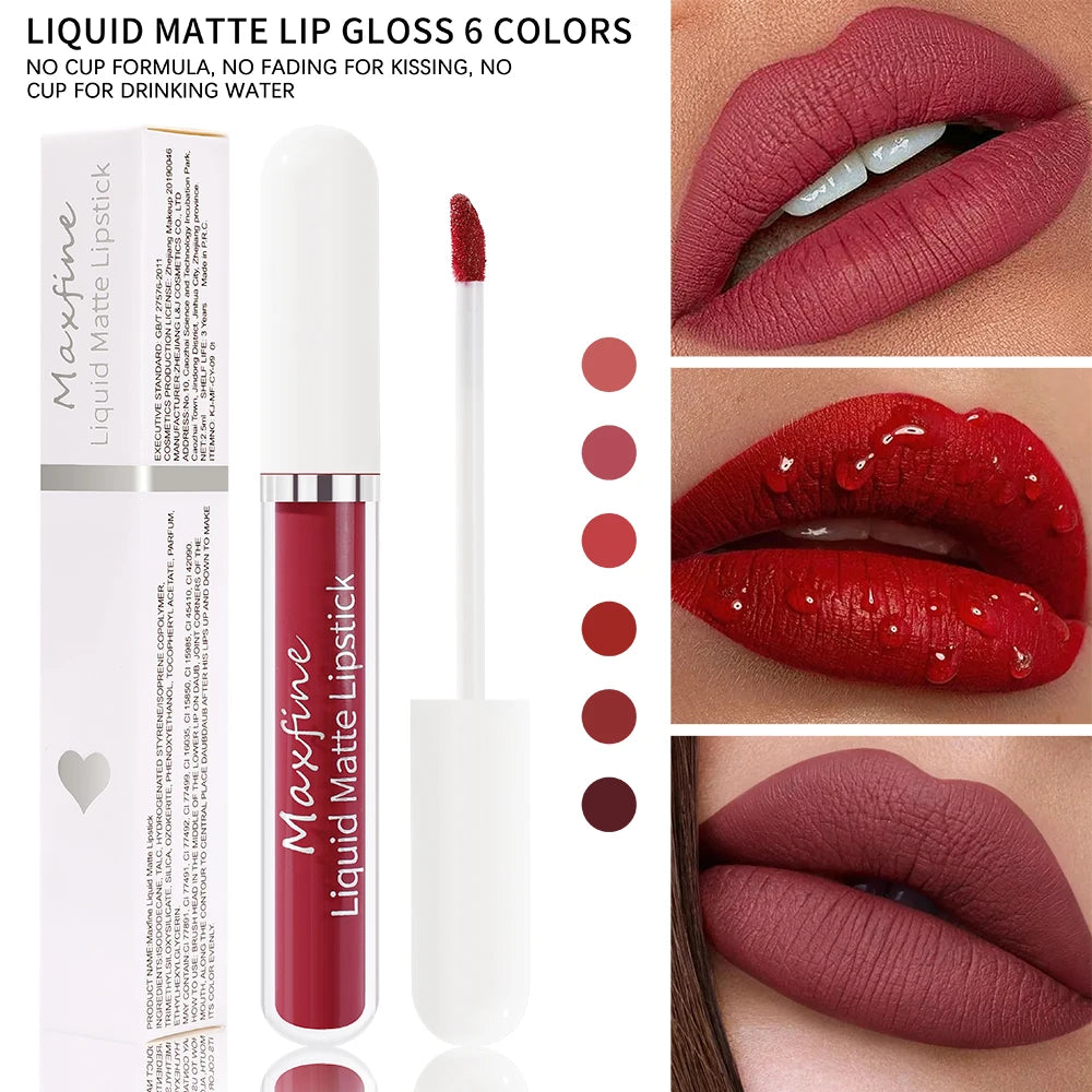 Sexy Velvet Matte Lipstick - Smooth Long Lasting Lip Color