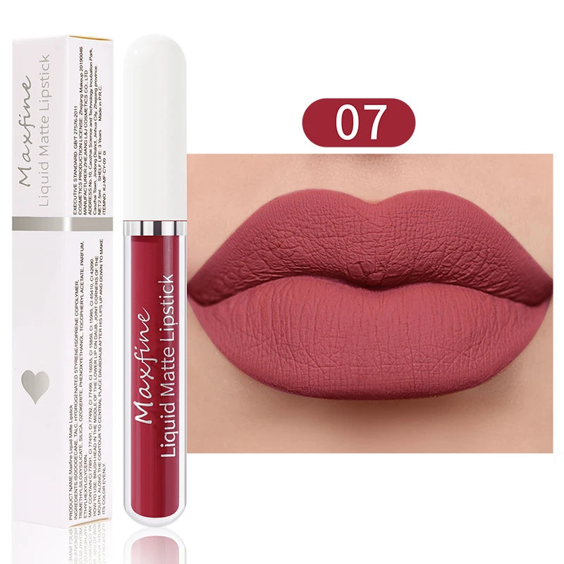 Sexy Velvet Matte Lipstick - Smooth Long Lasting Lip Color