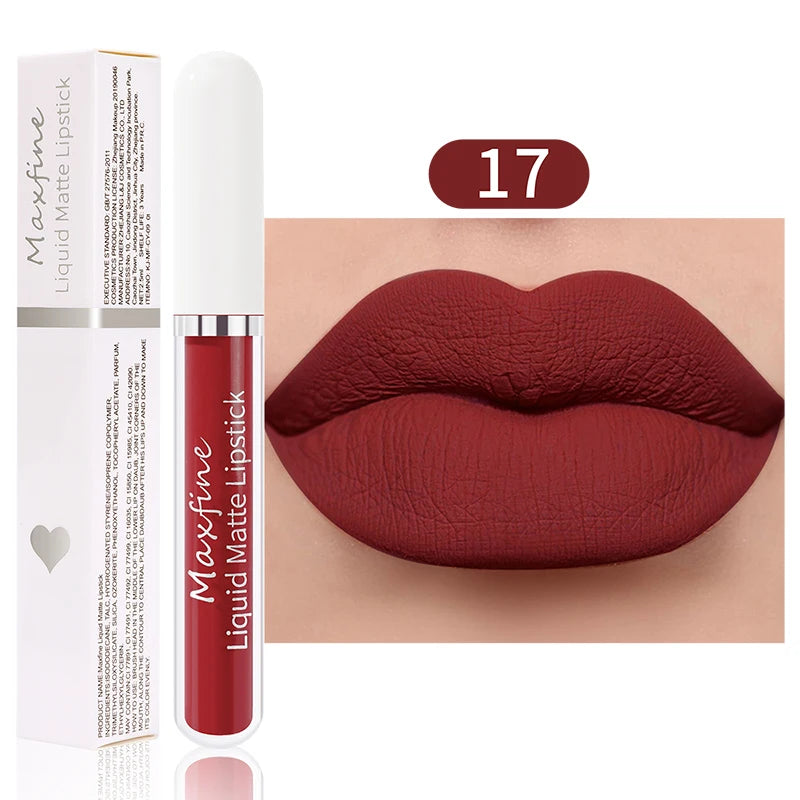 Sexy Velvet Matte Lipstick - Smooth Long Lasting Lip Color