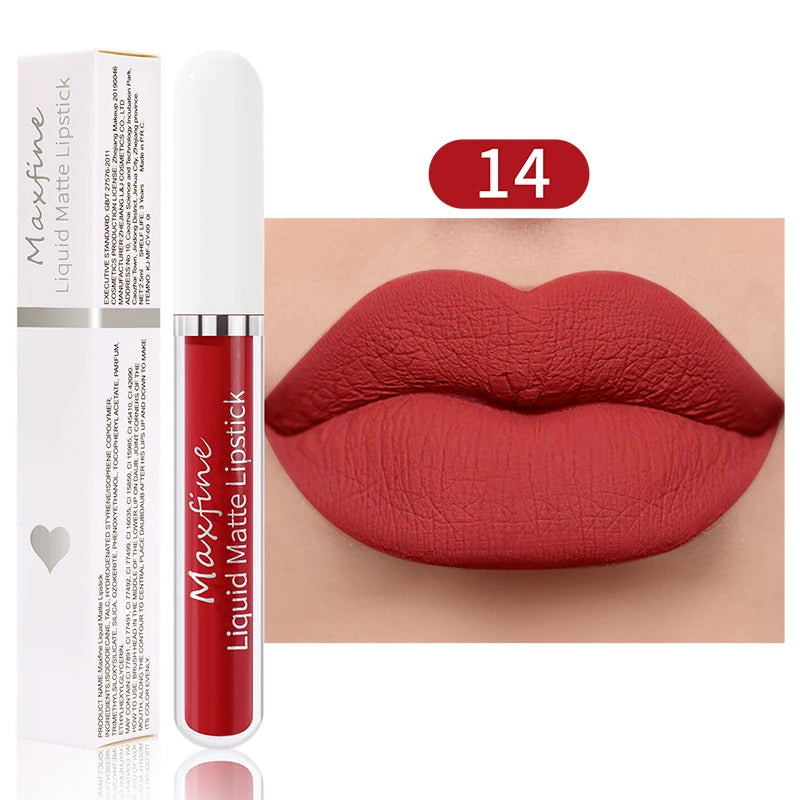 Sexy Velvet Matte Lipstick - Smooth Long Lasting Lip Color