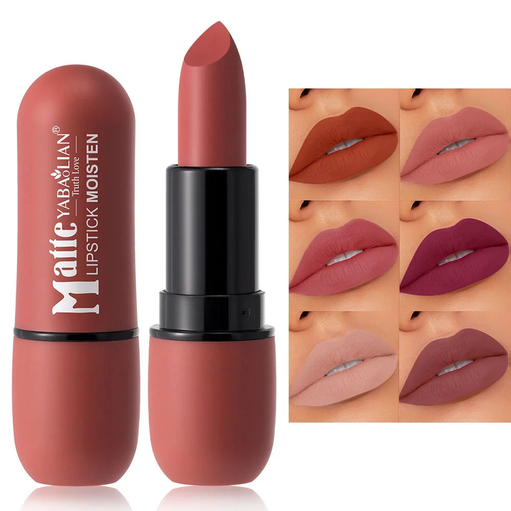 Luxury Velvet Matte Lipstick - 6 Shades