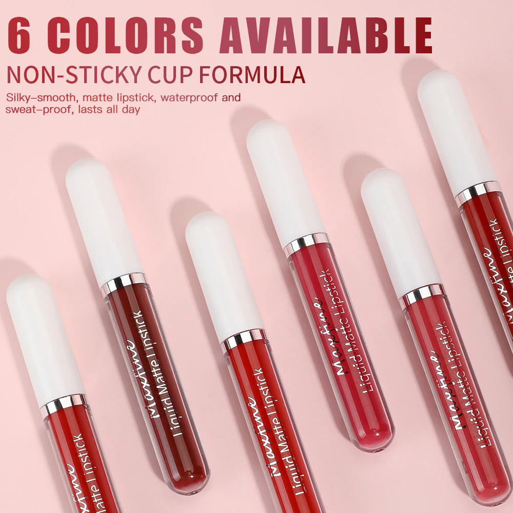 Sexy Velvet Matte Lipstick - Smooth Long Lasting Lip Color