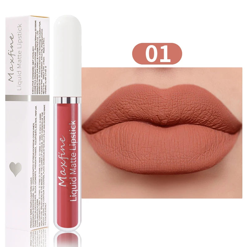 Sexy Velvet Matte Lipstick - Smooth Long Lasting Lip Color