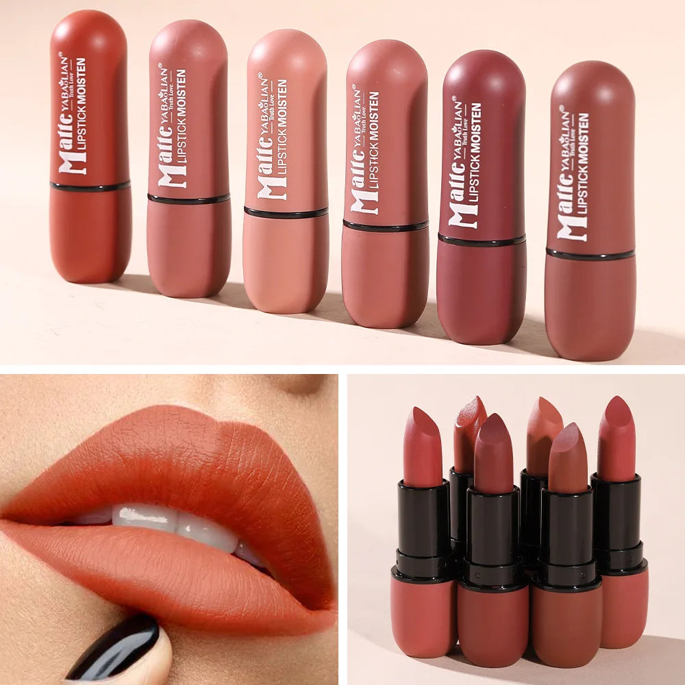Luxury Velvet Matte Lipstick - 6 Shades