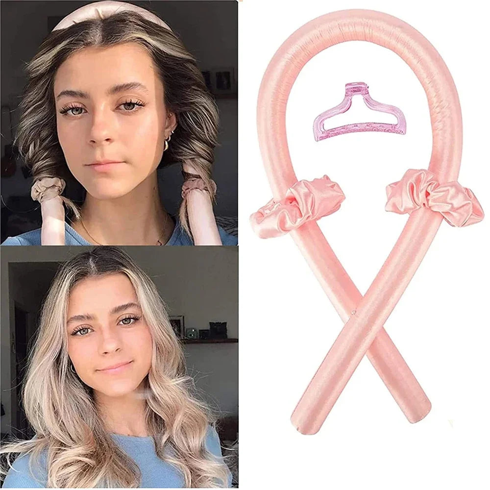 Luxury Heatless Curling Set- Soft Overnight Curls Without Heat