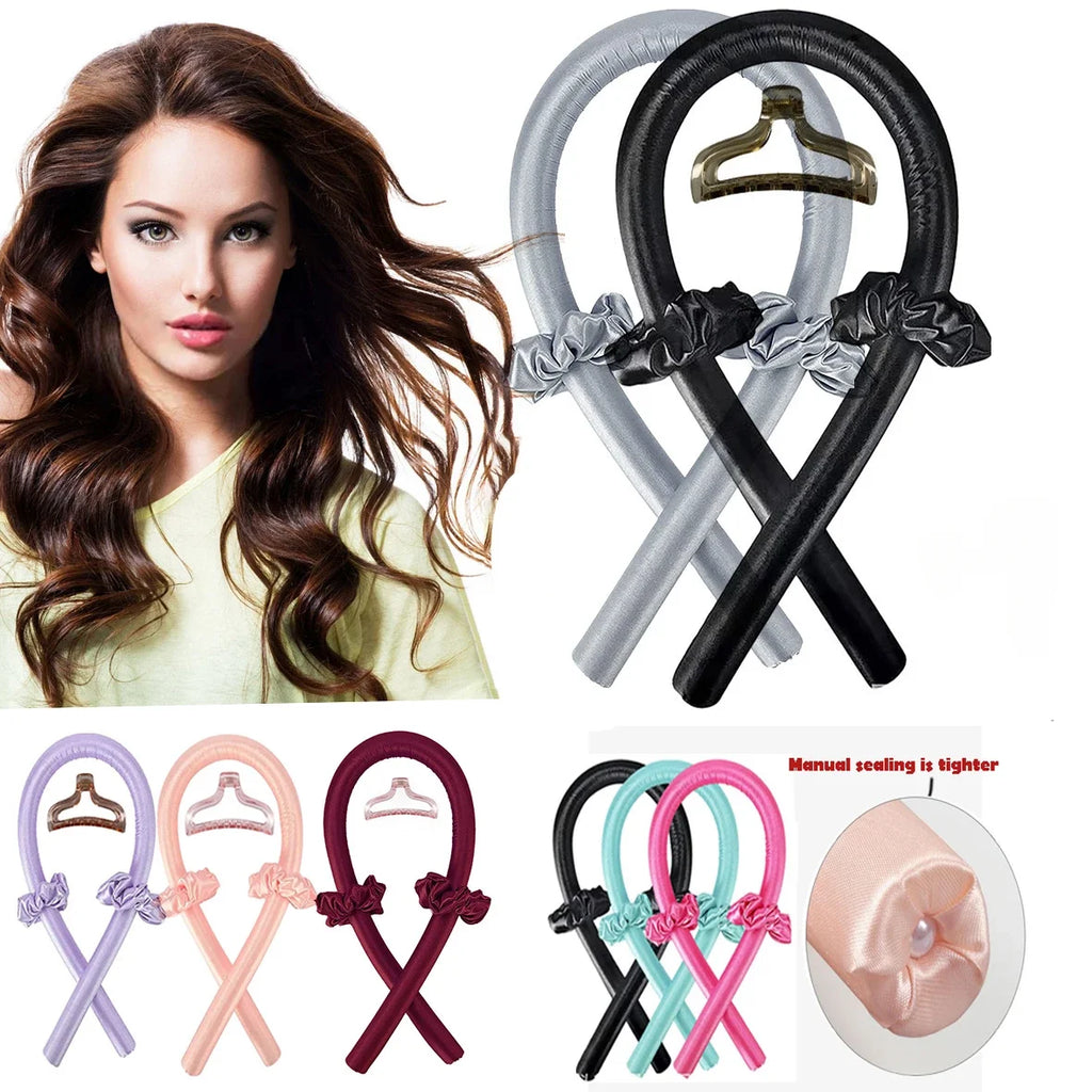 Luxury Heatless Curling Set- Soft Overnight Curls Without Heat